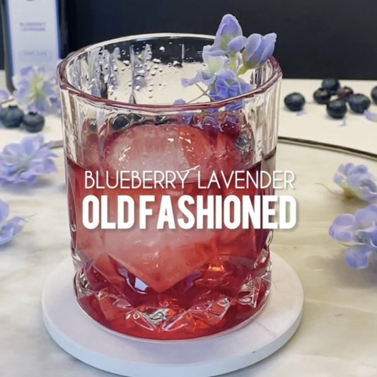 Blueberry Lavender Old Fashioned