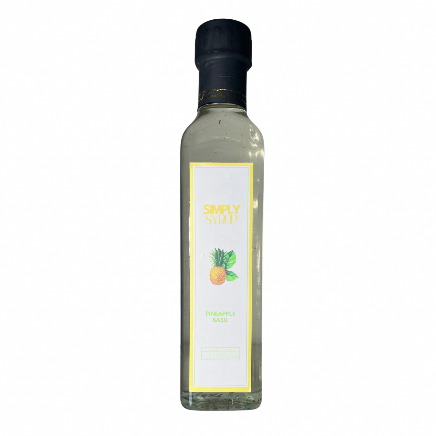 Pineapple Basil Simple Syrup (8.5 fl oz / 355mL)